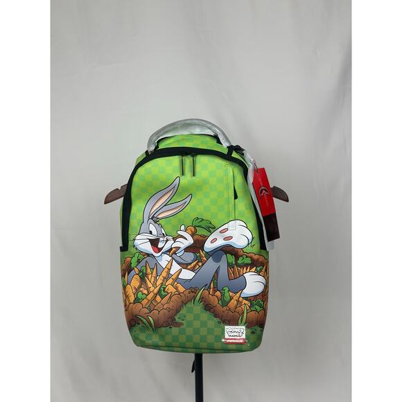 Sprayground Bugs Bunny Backpack NWT • Looney Tunes Collab • Rare - Picture 1 of 5
